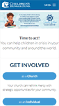 Mobile Screenshot of childrenshungerfund.org
